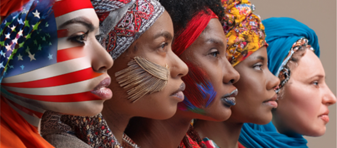 image Representación de la diversidad cultural de America del Norte